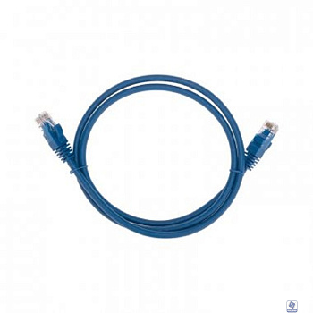 Rexant (02-0294-1) Патч-корд U/UTP, CAT 6, RJ45-RJ45, 26AWG, LSZH, синий, 1м