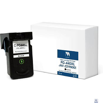 Струйный картридж NVP PG-440XL (NV-5219B001) Black для Canon Pixma MG2140/MG3140 (21 мл) совместимый