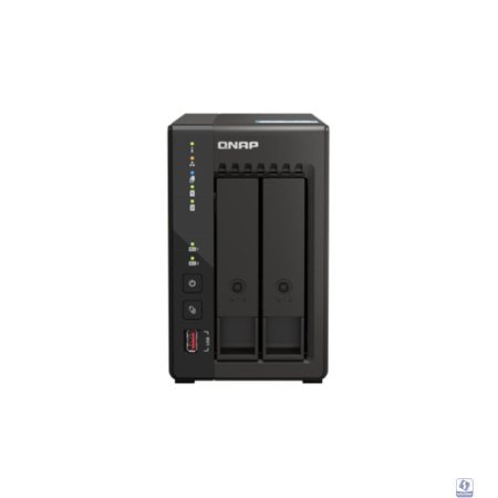 Сетевое хранилище NAS Qnap Original TS-253E-8G 2-bay настольный Celeron J6412