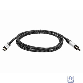 VCOM <CG685-1.5M> Кабель-переходник Mini DisplayPort M -> Display Port M 1.4V 1,5м, медь