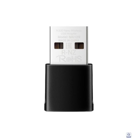 Mercusys MA12N Сверхкомпактный USB-адаптер с поддержкой Wi-Fi N300