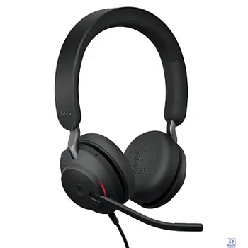 Jabra 24189-999-899 Наушники с микрофоном Jabra Evolve2 40 SE черный 1.5м накладные оголовье (24189-999-899)
