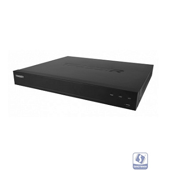 TRASSIR MiniNVR 2216R-16P — Сетевой видеорегистратор для IP-видеокамер (любого поддерживаемого производителя) под управлением TRASSIR на базе ОС Linux c 16-ю портами PoE. Регистрация и воспроизведение
