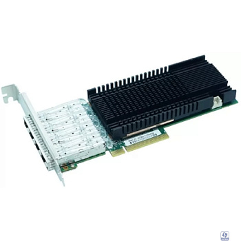 Сетевой адаптер Lr-Link LRES1024PF-4SFP+ PCIe v3.0 x8 4*SFP+ 10G NIC Card на базе Intel 82599