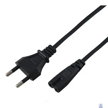 Rexant (11-1106) Шнур сетевой, вилка СЕЕ 7/16 - разъем IEC 320 C7, кабель 2x0,5 мм?, длина 5 метров (PE пакет) 