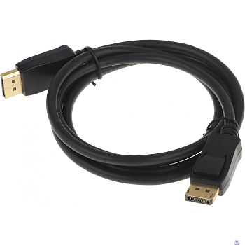 Кабель интерфейсный Buro BU-DP-V1.4-1.5M аудио-видео DisplayPort (m)/DisplayPort (m) 1.5м. черный (2