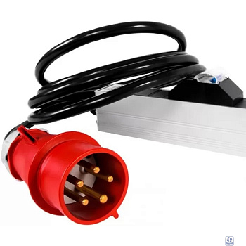 REM Верт блок розеток Rem-2MC,LINUX,мониторинг,измерение,3~32A,авт,18S,1820мм,вх IEC309,шнур 3м