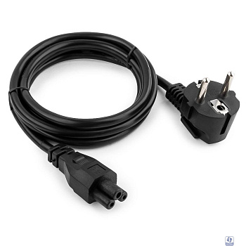 Кабель питания для ноутбуков Gembird 1.8м, 3-pin, с зазем., пакет [PC-186-ML12]