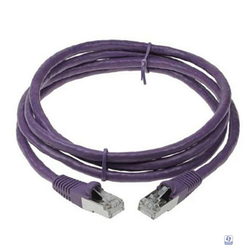 Кабель ACD Патч-корд ACD-LPS6AZ-10P |ACD-LPS6AZ-10P| Cat6a SSTP 26AWG 4Pair, CU, LSZH, Пурпурный, 1м