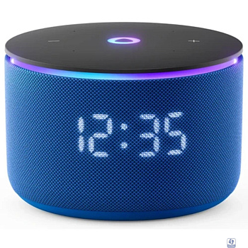 Яндекс Станция Мини 3 Про (с часами) Синяя [YNDX-00059BLU]