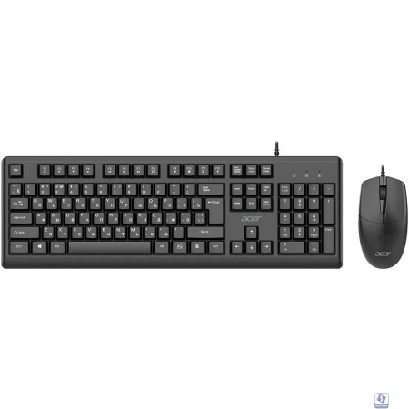 Acer OCC500 [ZL.ACC11.00G] Комплект (клавиатура + мышь) клав:черный мышь:черный USB