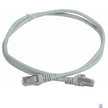 ITK PC01-C5EF-05M-G Шнур коммутационный кат. 5Е FTP 0,5м серый GENERICA