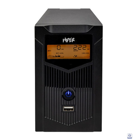 HIPER NEO LT-1000US: Линейно-интерактивный 1000VA/500W Розетки: 2 CEE АКБ: LiFePO4, 77Втч Дисплей, USB зарядка