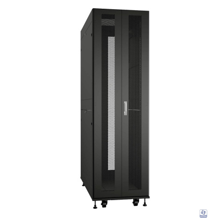 Cabeus ND-SC-42U60/120-BK Шкаф серверный телекоммуникационный 19" напольный для распределительного и серверного оборудования 42U 600x1200mm передняя и задняя двойные перфорированные двери, ручки с зам