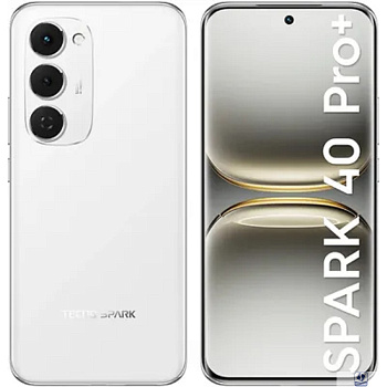Tecno Spark 40 Pro+ 8+256Gb  белый